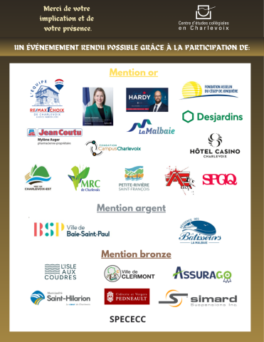 Logos des donateurs